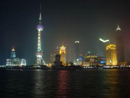 The Bund of Shanghai Night Scene